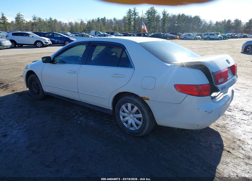 2005 HONDA ACCORD 2.4 LX VIN: 1HGCM56425A038616