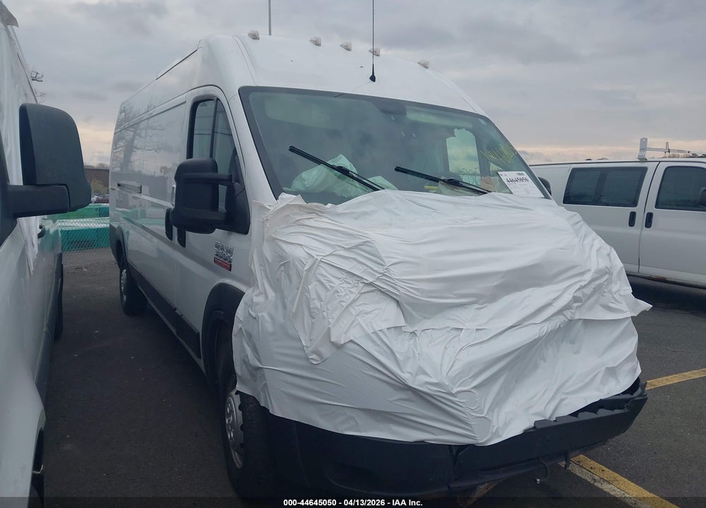 2021 RAM PROMASTER 3500 CARGO VAN HIGH ROOF 159 WB EXT VIN: 3C6FRVJG4ME501440