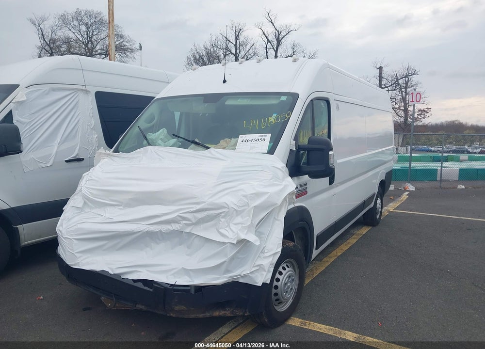 2021 RAM PROMASTER 3500 CARGO VAN HIGH ROOF 159 WB EXT VIN: 3C6FRVJG4ME501440