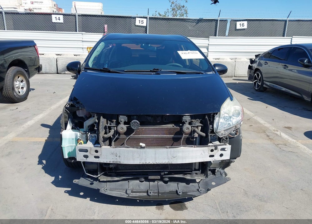 2015 TOYOTA PRIUS TWO VIN: JTDKN3DU3F0472825