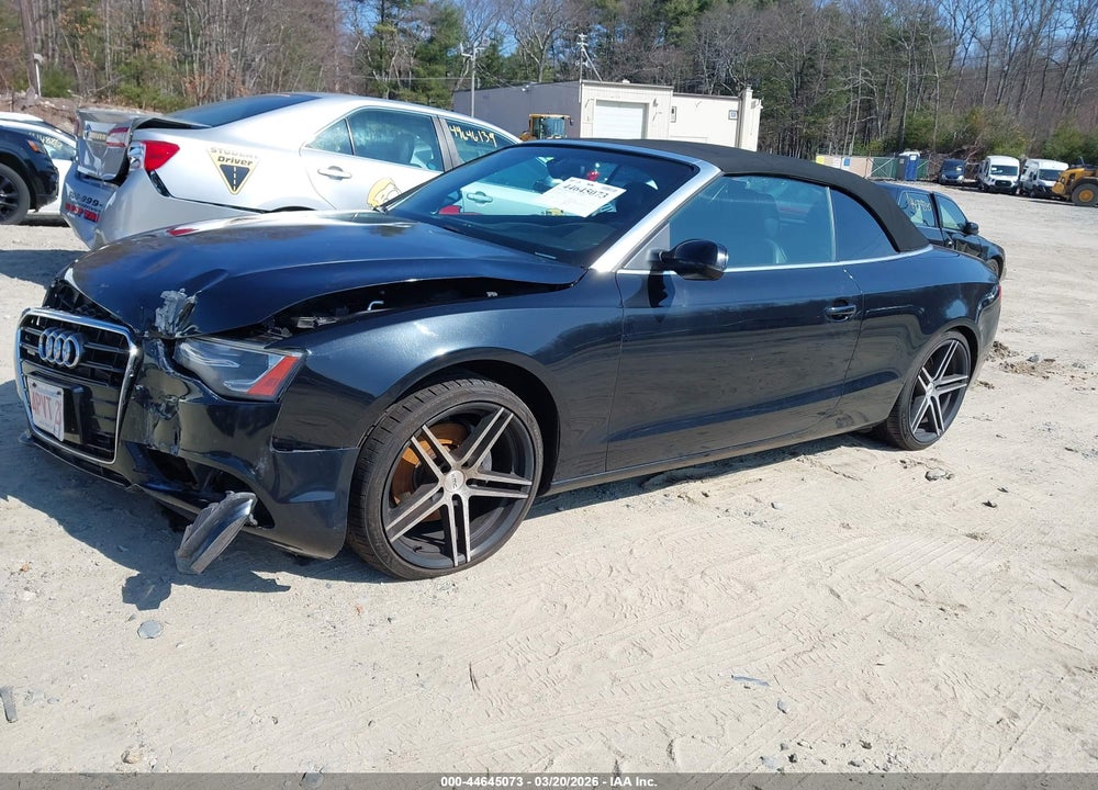 2013 AUDI A5 2.0T PREMIUM VIN: WAUJFAFH6DN010270