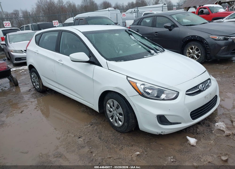 2017 HYUNDAI ACCENT SE VIN: KMHCT5AEXHU311978