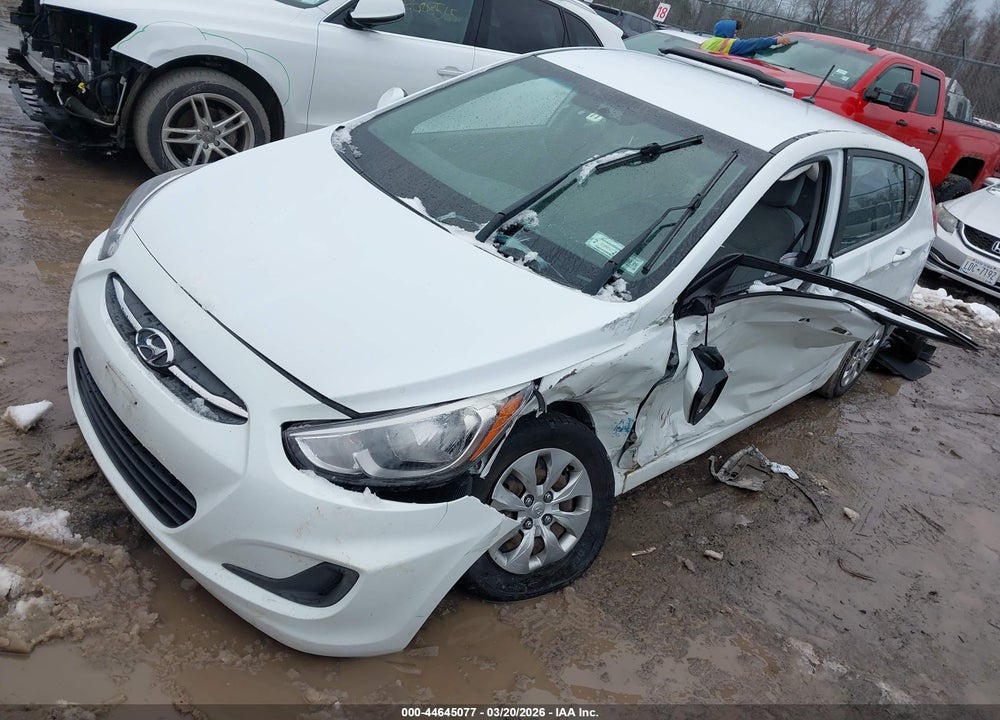 2017 HYUNDAI ACCENT SE VIN: KMHCT5AEXHU311978