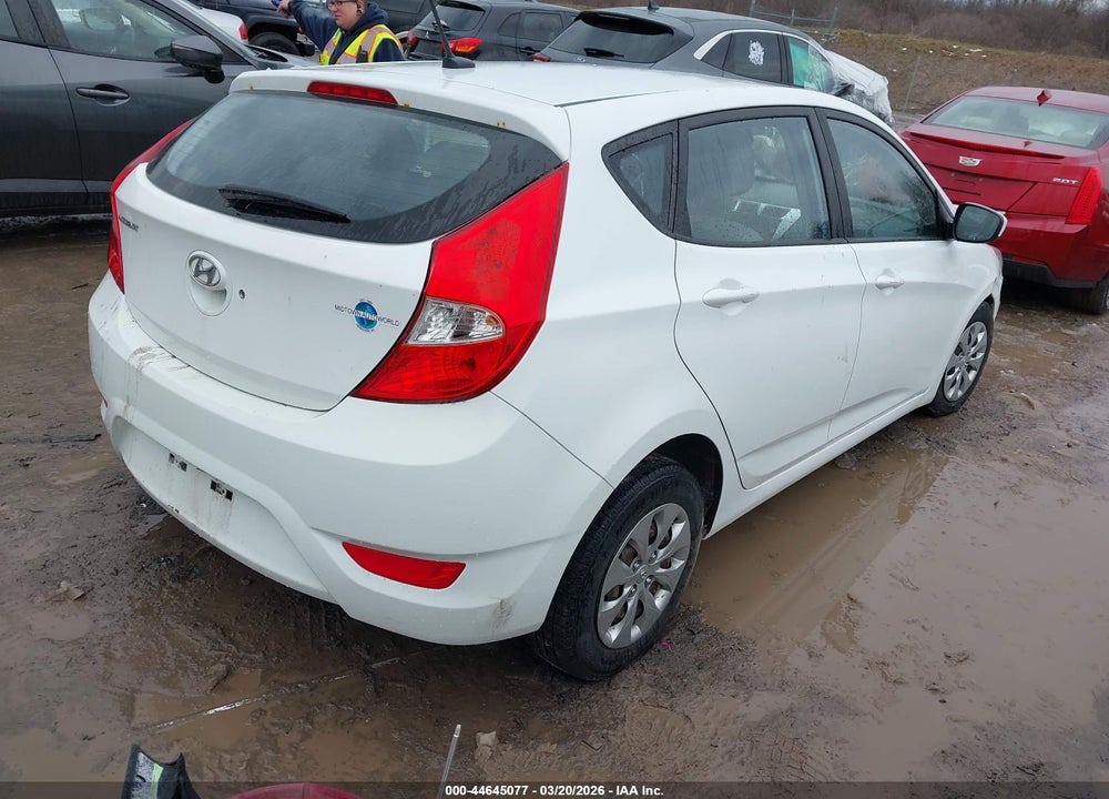 2017 HYUNDAI ACCENT SE VIN: KMHCT5AEXHU311978