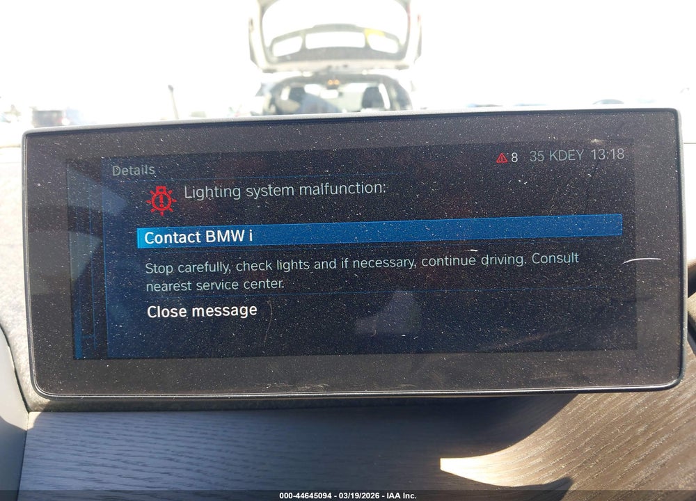 2019 BMW I3S 120AH W/RANGE EXTENDER VIN: WBY8P8C56K7E82439