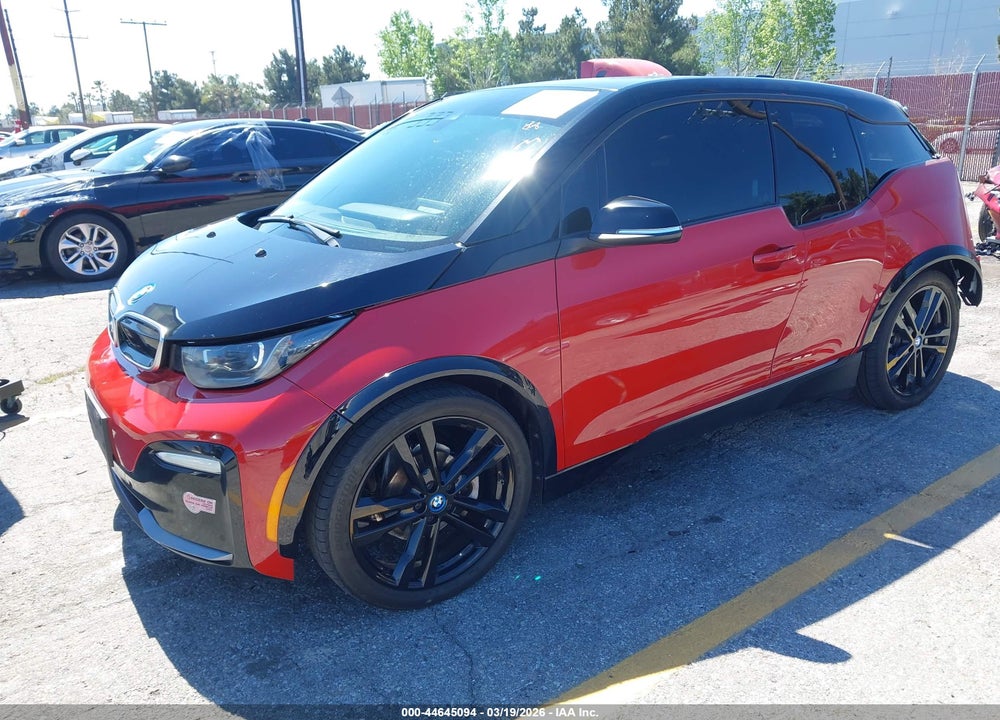 2019 BMW I3S 120AH W/RANGE EXTENDER VIN: WBY8P8C56K7E82439