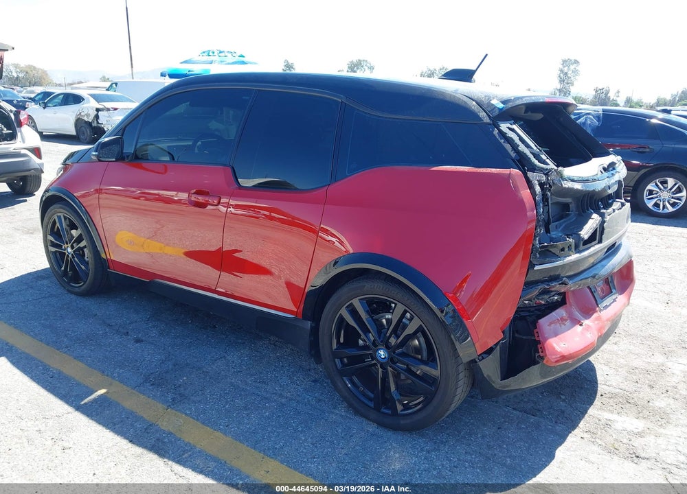 2019 BMW I3S 120AH W/RANGE EXTENDER VIN: WBY8P8C56K7E82439