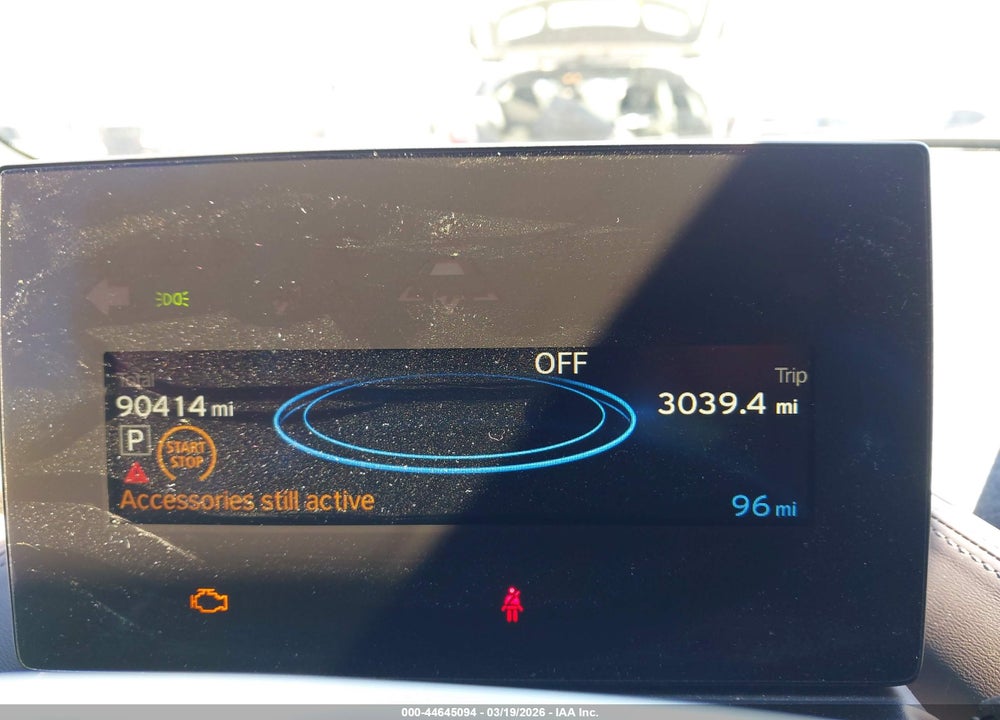 2019 BMW I3S 120AH W/RANGE EXTENDER VIN: WBY8P8C56K7E82439