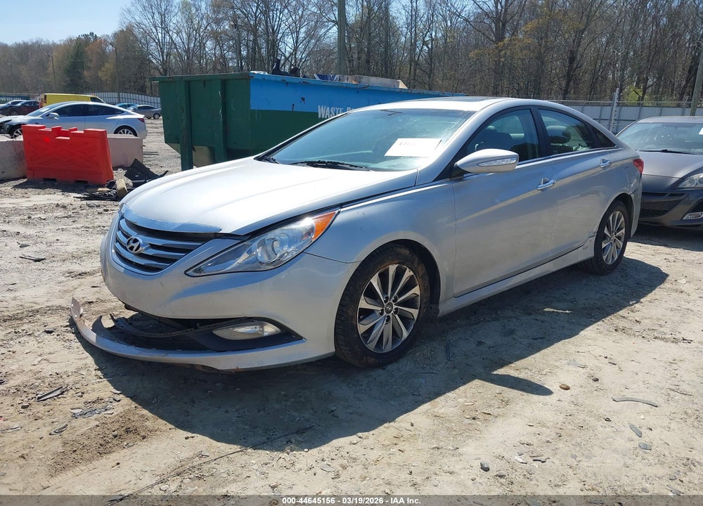 2014 HYUNDAI SONATA LIMITED VIN: 5NPEC4AC6EH885117