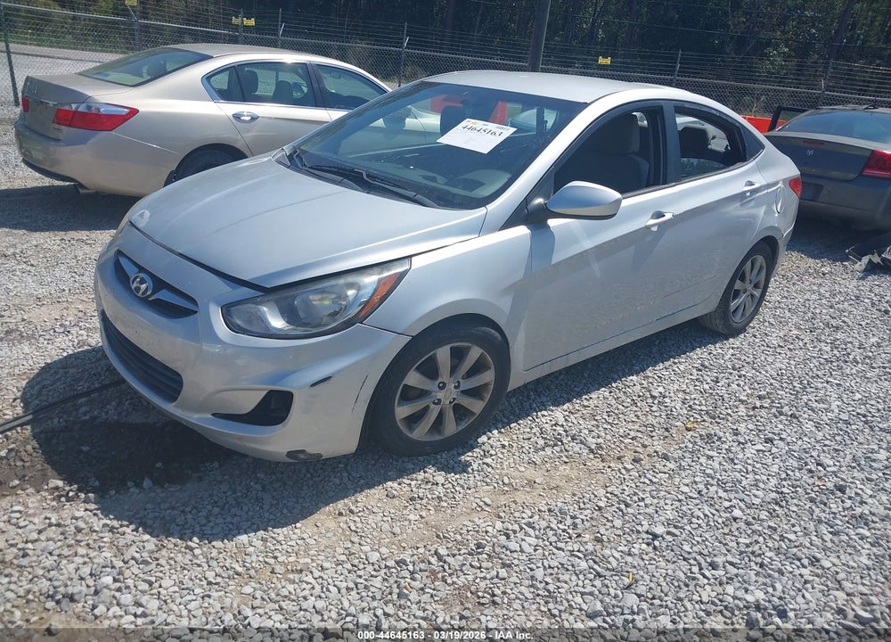 2012 HYUNDAI ACCENT VIN: KMHCU4AE3CU166153