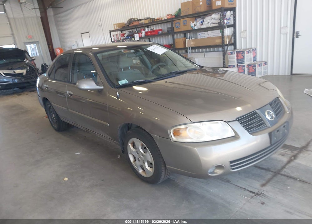 2006 NISSAN SENTRA 1.8/1.8S VIN: 3N1CB51D06L557995
