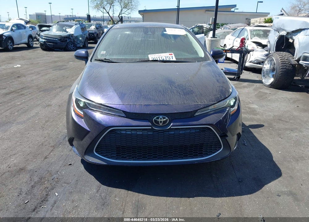 2022 TOYOTA COROLLA LE VIN: 5YFEPMAE9NP275978