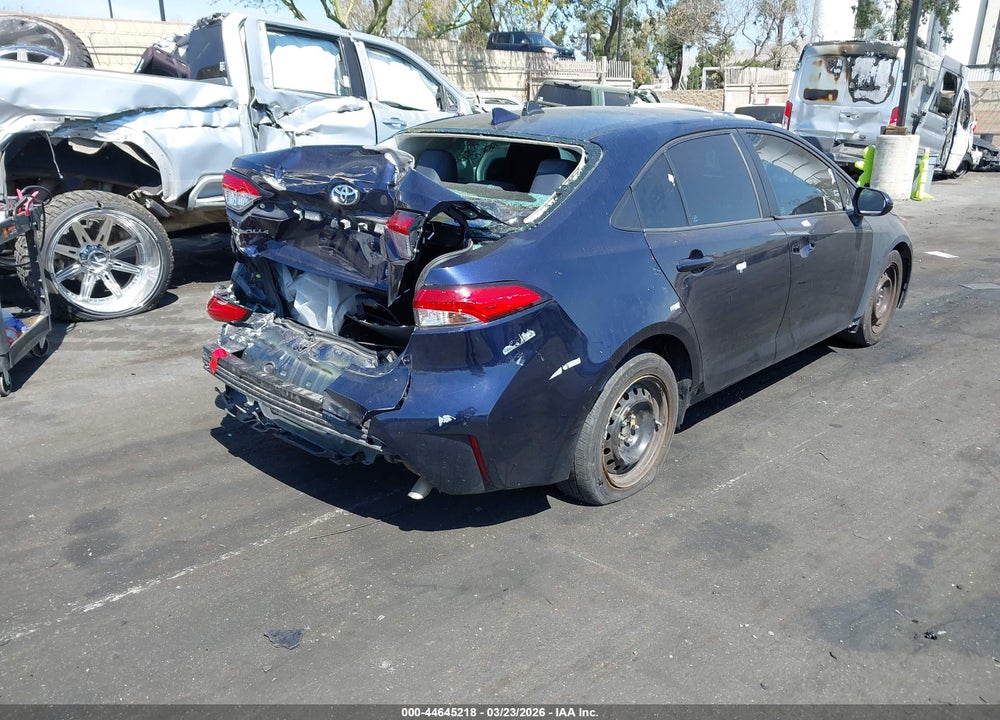 2022 TOYOTA COROLLA LE VIN: 5YFEPMAE9NP275978