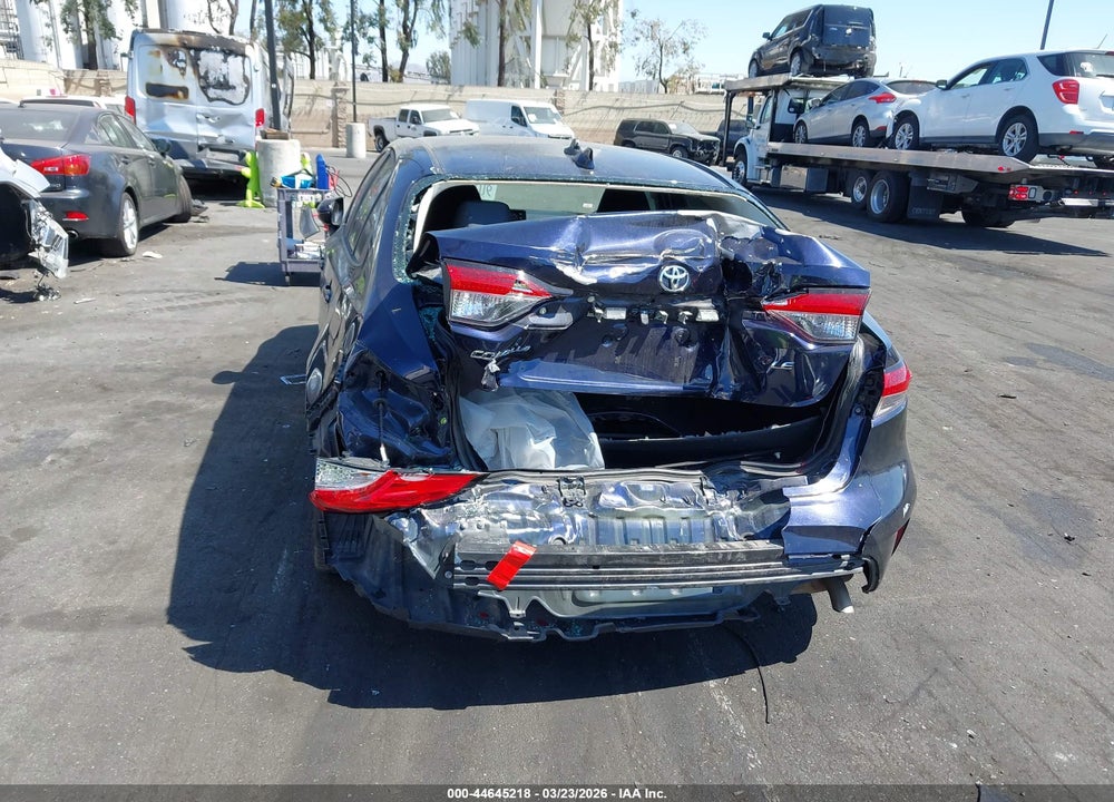 2022 TOYOTA COROLLA LE VIN: 5YFEPMAE9NP275978
