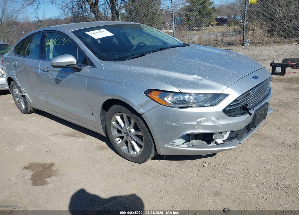 2017 FORD FUSION SE VIN: 3FA6P0H77HR253695