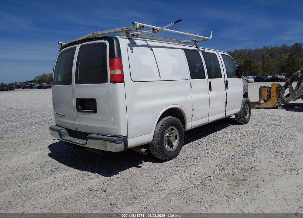 2016 CHEVROLET EXPRESS 2500 WORK VAN VIN: 1GCWGAFF6G1253111