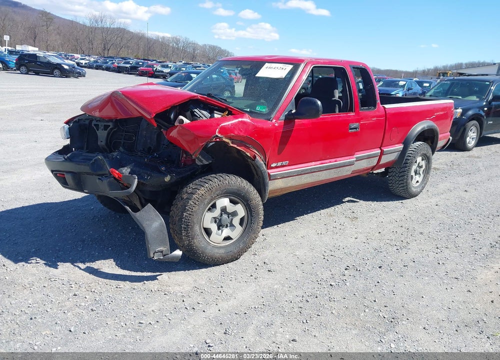 1998 CHEVROLET S-10 LS VIN: 1GCCT19W2W8179606