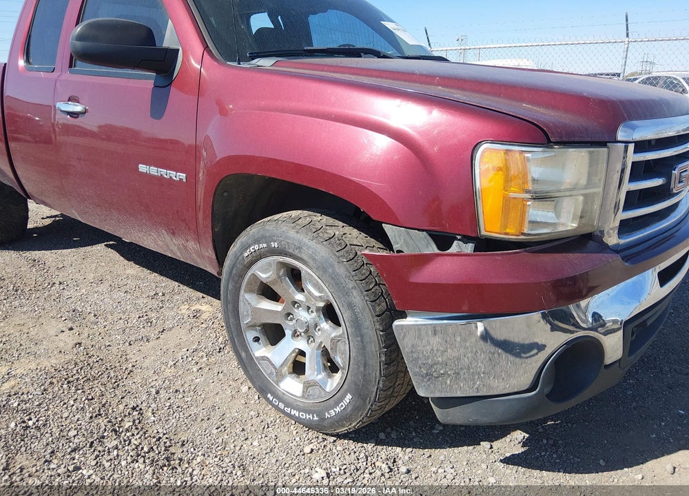 2013 GMC SIERRA 1500 SLE VIN: 1GTR2VE78DZ162111