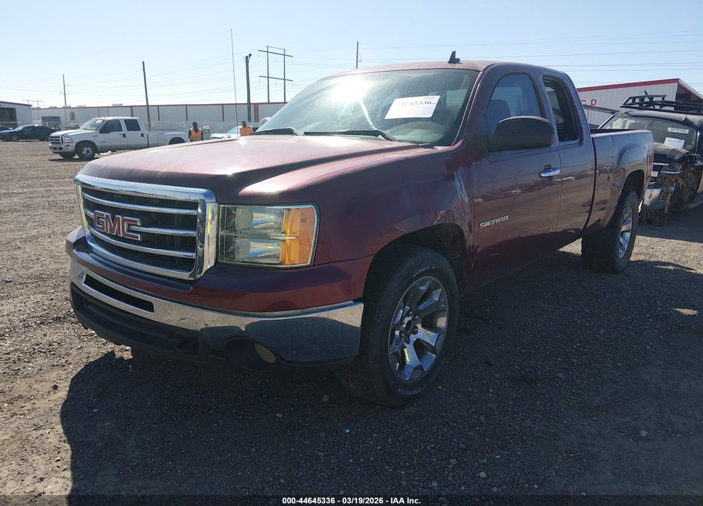 2013 GMC SIERRA 1500 SLE VIN: 1GTR2VE78DZ162111