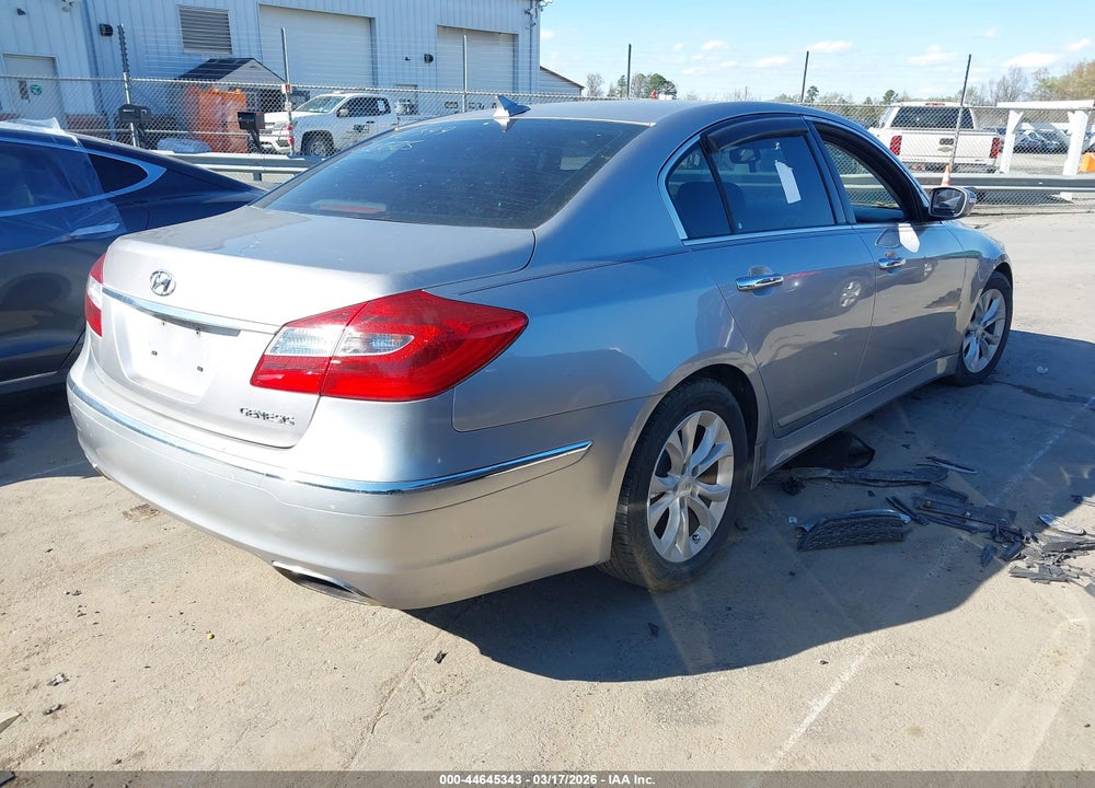 2013 HYUNDAI GENESIS 3.8 VIN: KMHGC4DD9DU242399