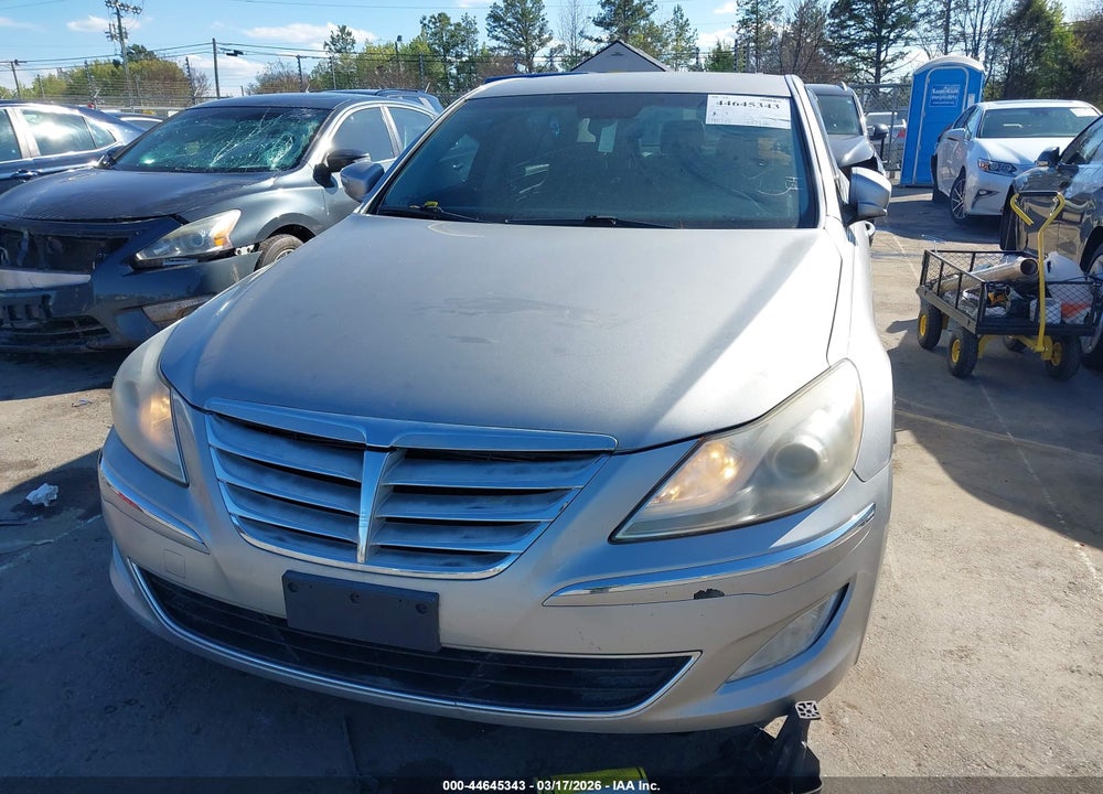 2013 HYUNDAI GENESIS 3.8 VIN: KMHGC4DD9DU242399