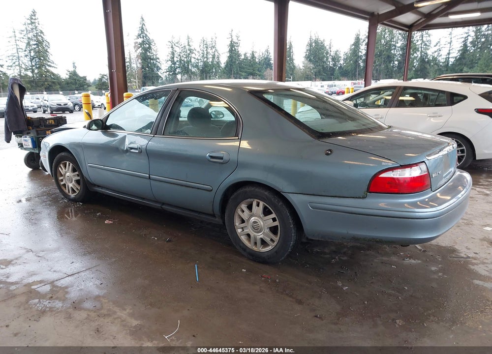 2005 MERCURY SABLE GS VIN: 1MEFM50265A603015