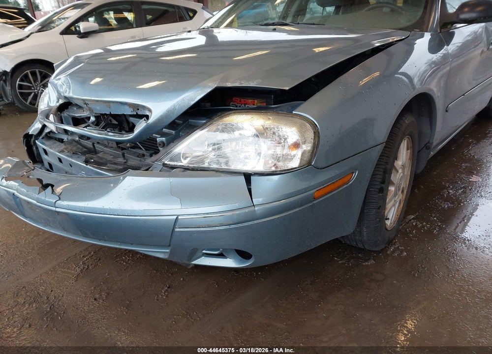 2005 MERCURY SABLE GS VIN: 1MEFM50265A603015