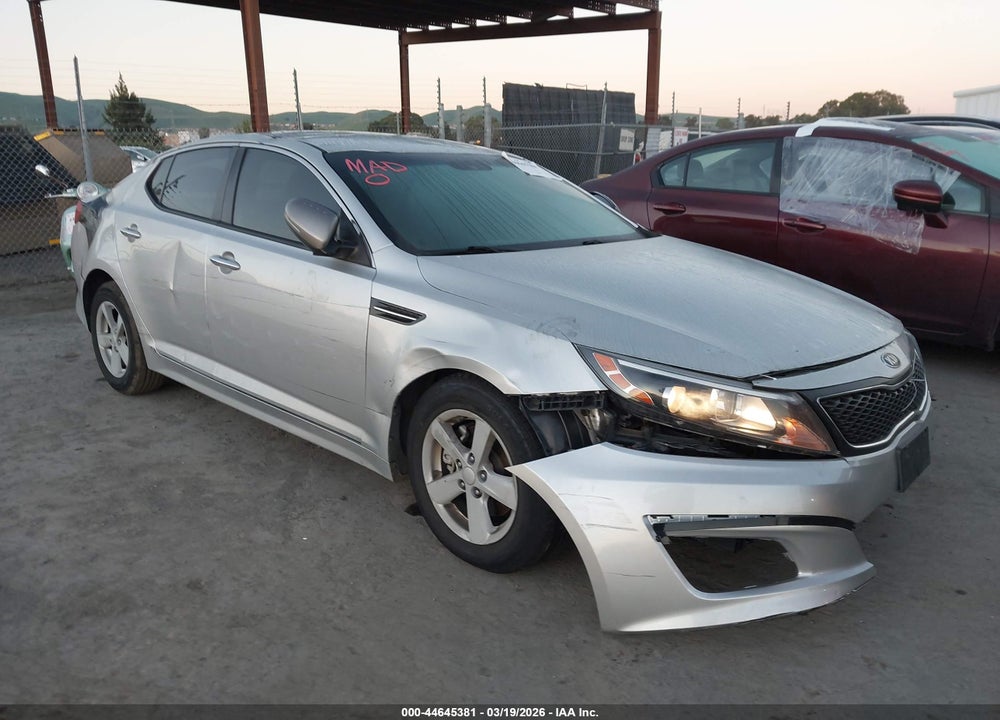 2014 KIA OPTIMA LX VIN: KNAGM4A7XE5459145