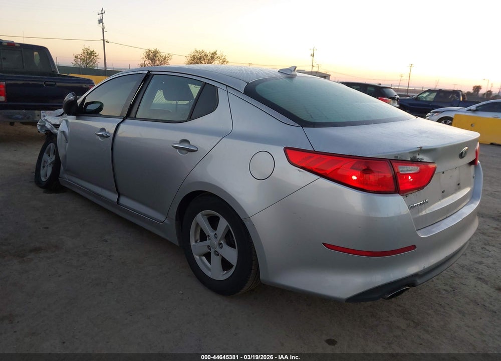 2014 KIA OPTIMA LX VIN: KNAGM4A7XE5459145