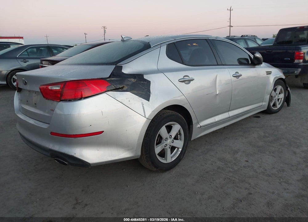 2014 KIA OPTIMA LX VIN: KNAGM4A7XE5459145