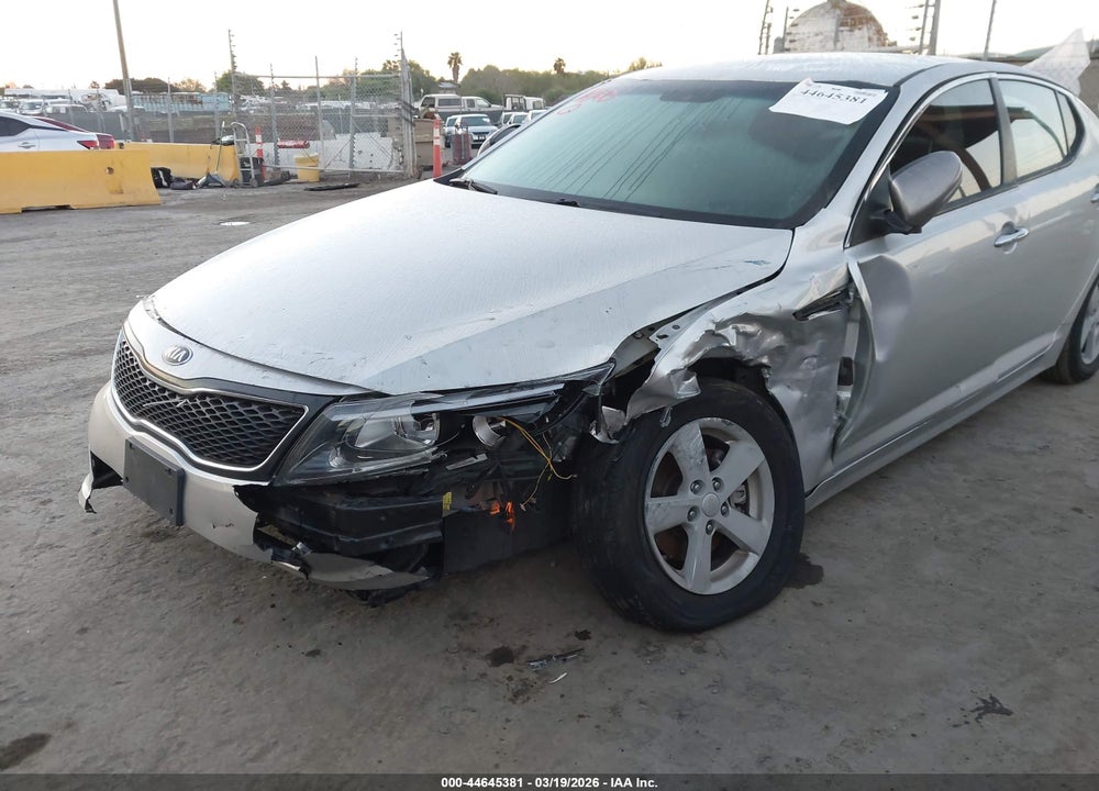 2014 KIA OPTIMA LX VIN: KNAGM4A7XE5459145
