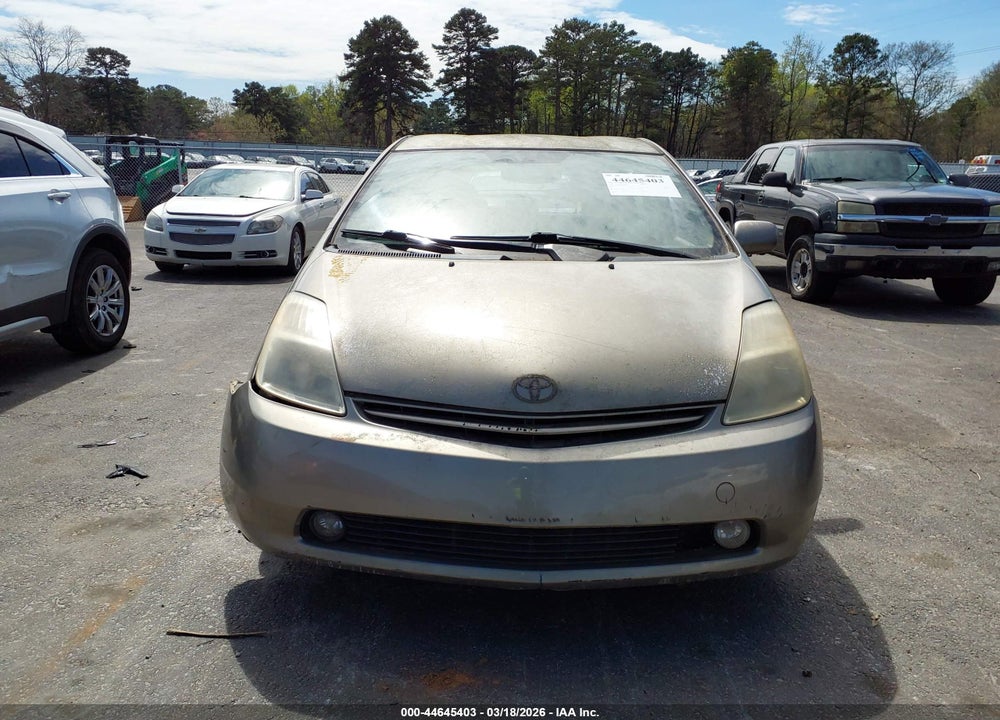 2005 TOYOTA PRIUS VIN: JTDKB20U953090112