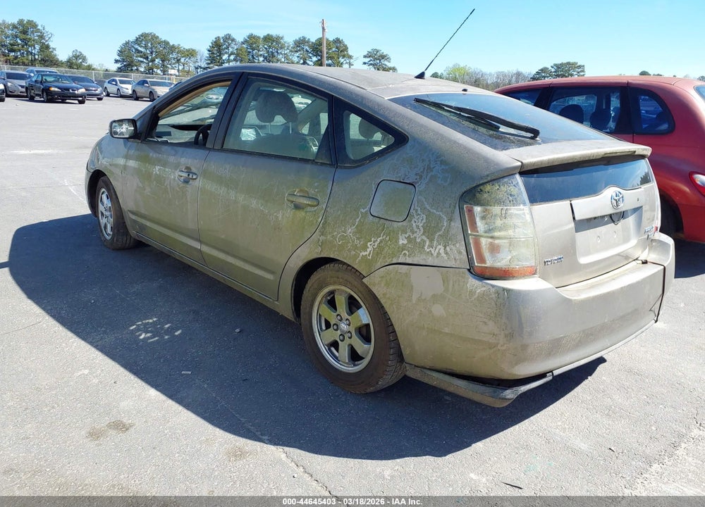 2005 TOYOTA PRIUS VIN: JTDKB20U953090112