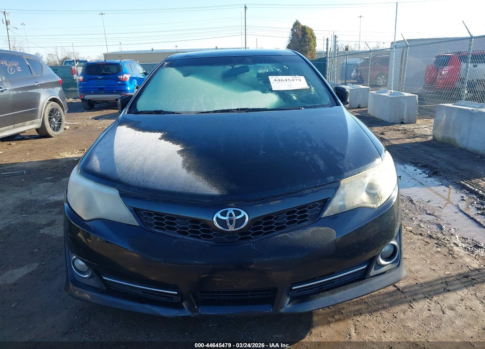 2012 TOYOTA CAMRY SE VIN: 4T1BF1FK8CU172503