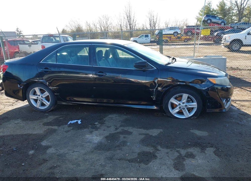 2012 TOYOTA CAMRY SE VIN: 4T1BF1FK8CU172503