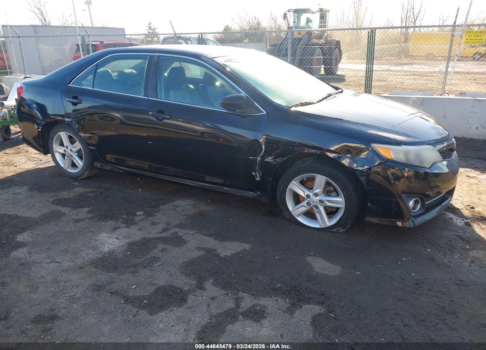 2012 TOYOTA CAMRY SE VIN: 4T1BF1FK8CU172503