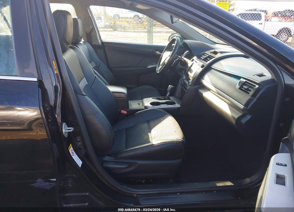 2012 TOYOTA CAMRY SE VIN: 4T1BF1FK8CU172503