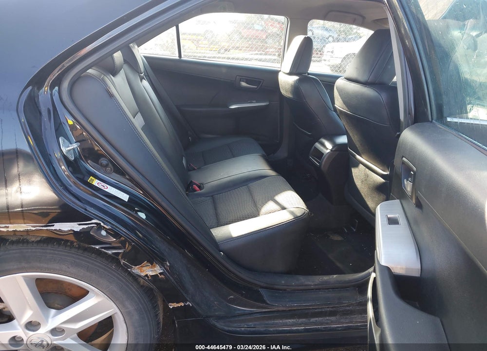 2012 TOYOTA CAMRY SE VIN: 4T1BF1FK8CU172503