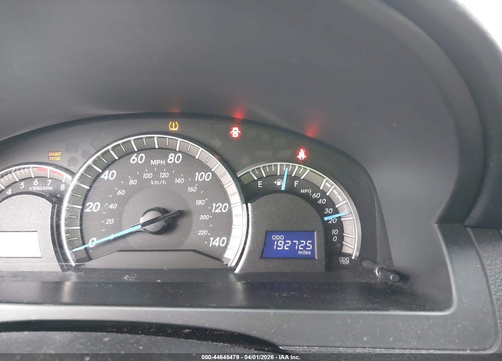2012 TOYOTA CAMRY SE VIN: 4T1BF1FK8CU172503