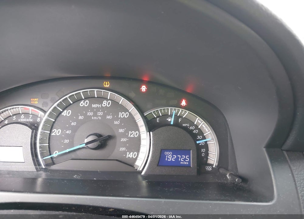 2012 TOYOTA CAMRY SE VIN: 4T1BF1FK8CU172503