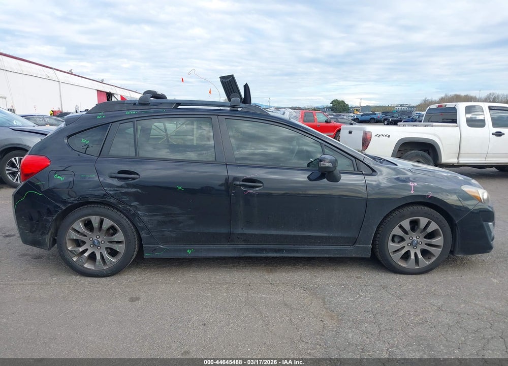 2015 SUBARU IMPREZA 2.0I SPORT LIMITED VIN: JF1GPAZ69FH208854