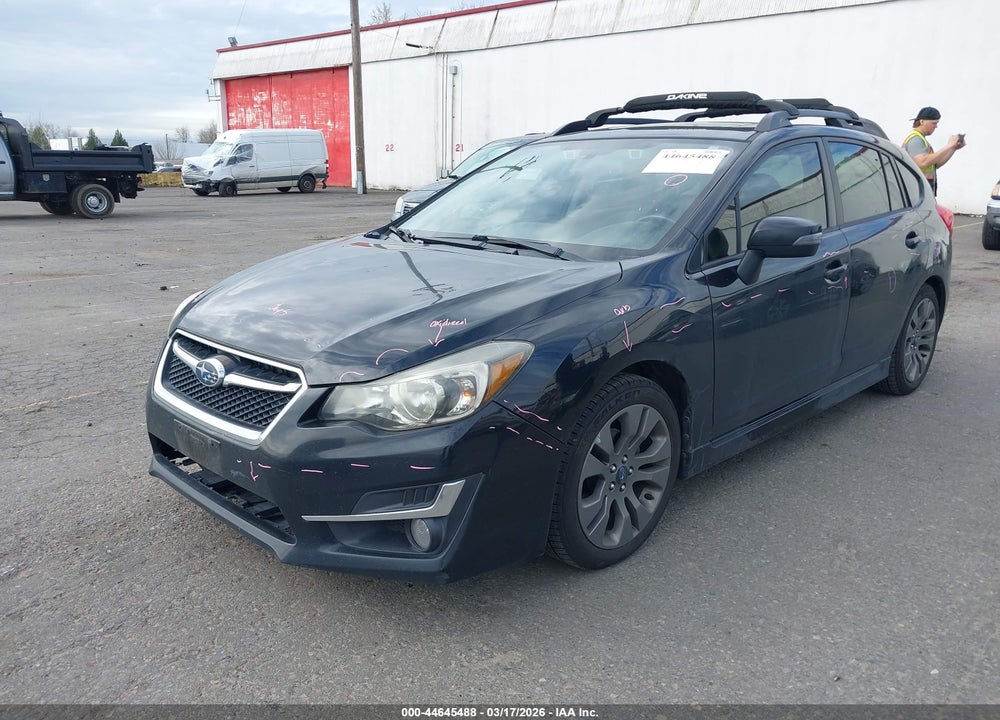 2015 SUBARU IMPREZA 2.0I SPORT LIMITED VIN: JF1GPAZ69FH208854