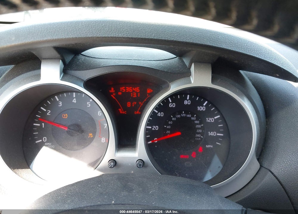 2011 NISSAN JUKE SV VIN: JN8AF5MR9BT001582