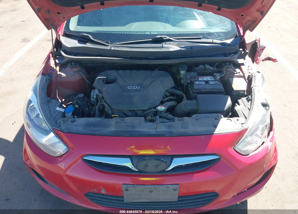 2013 HYUNDAI ACCENT GLS VIN: KMHCT4AE0DU521736