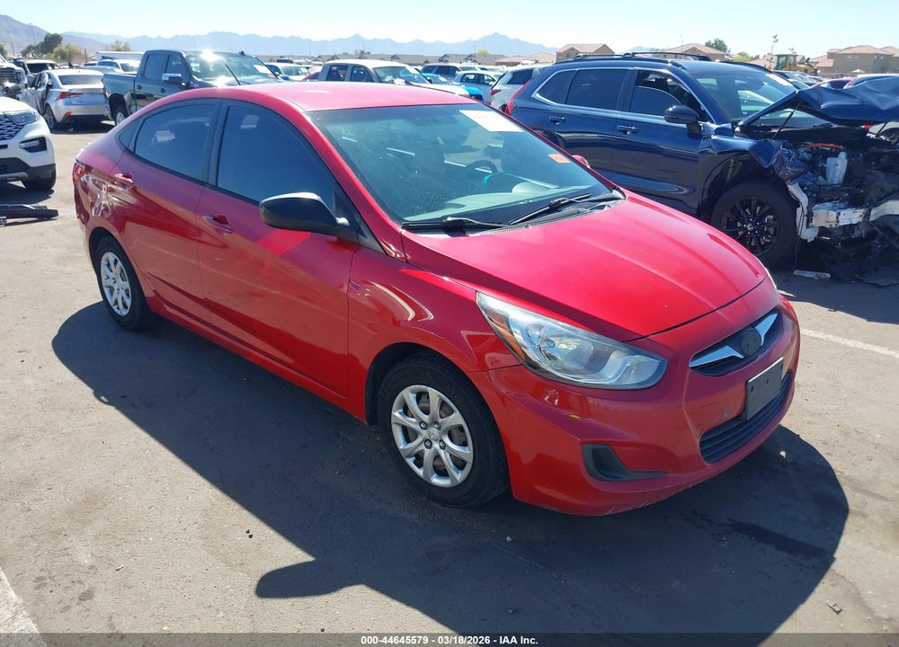 2013 HYUNDAI ACCENT GLS VIN: KMHCT4AE0DU521736