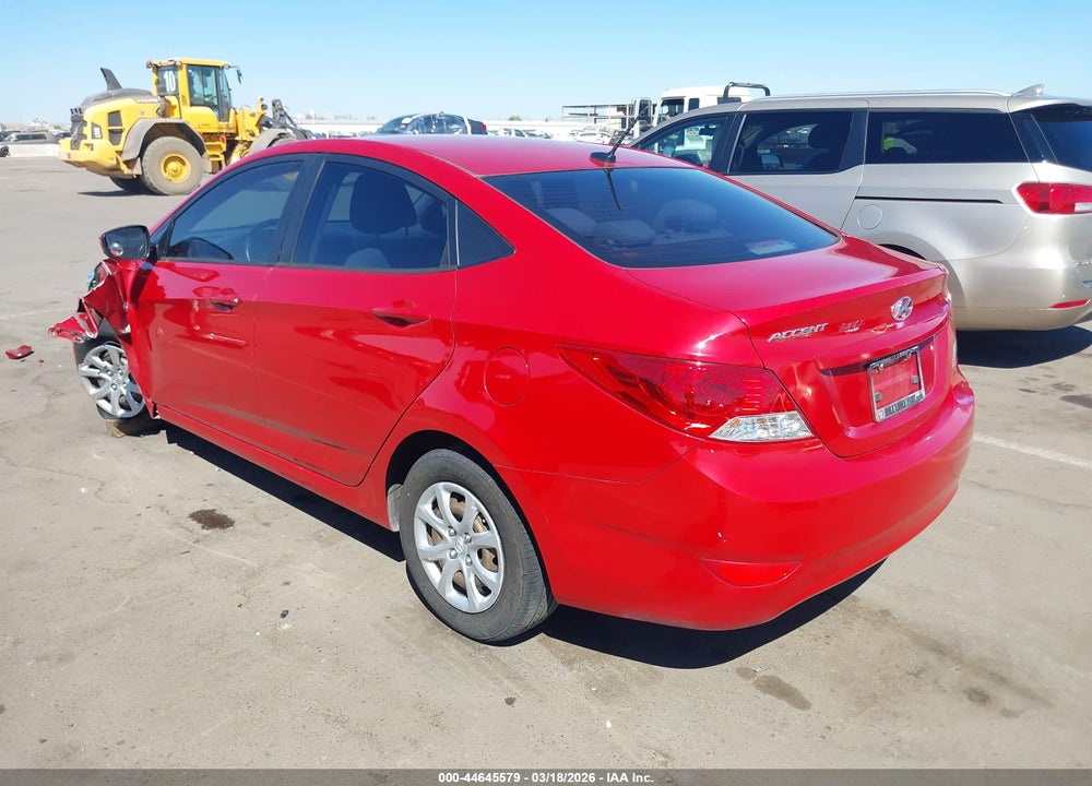 2013 HYUNDAI ACCENT GLS VIN: KMHCT4AE0DU521736