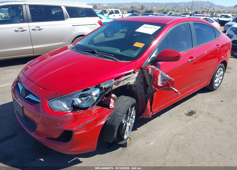 2013 HYUNDAI ACCENT GLS VIN: KMHCT4AE0DU521736