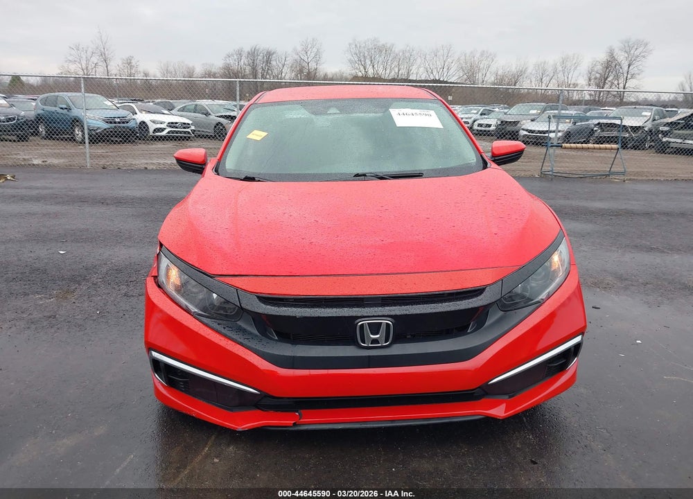2020 HONDA CIVIC LX VIN: 2HGFC2F62LH571970