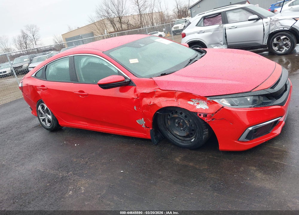 2020 HONDA CIVIC LX VIN: 2HGFC2F62LH571970