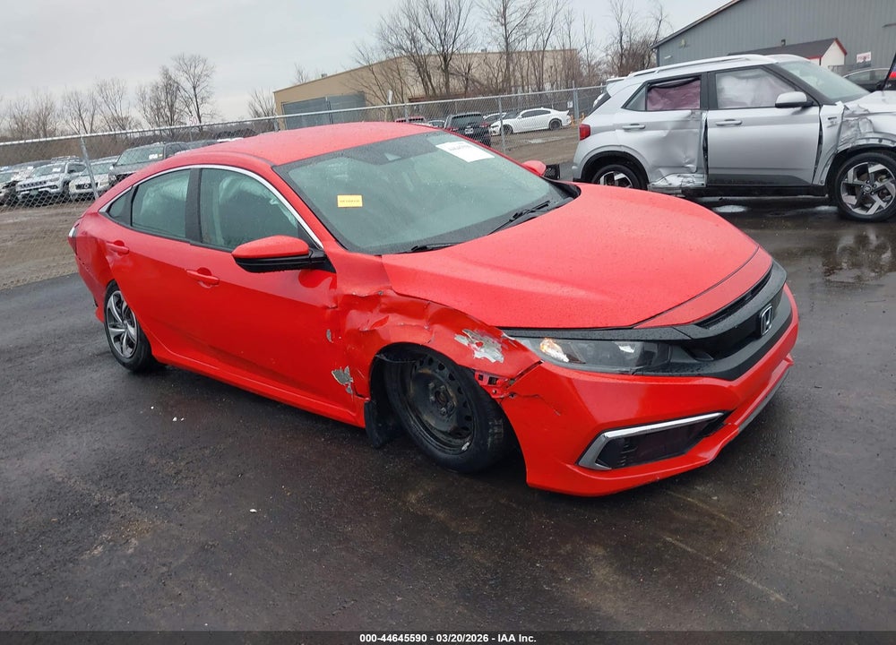 2020 HONDA CIVIC LX VIN: 2HGFC2F62LH571970